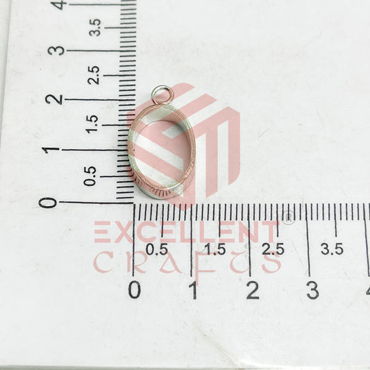 5mm Thickness Open Back Bezel-Oval