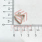 5mm Thickness Open Back Bezel-Triangle