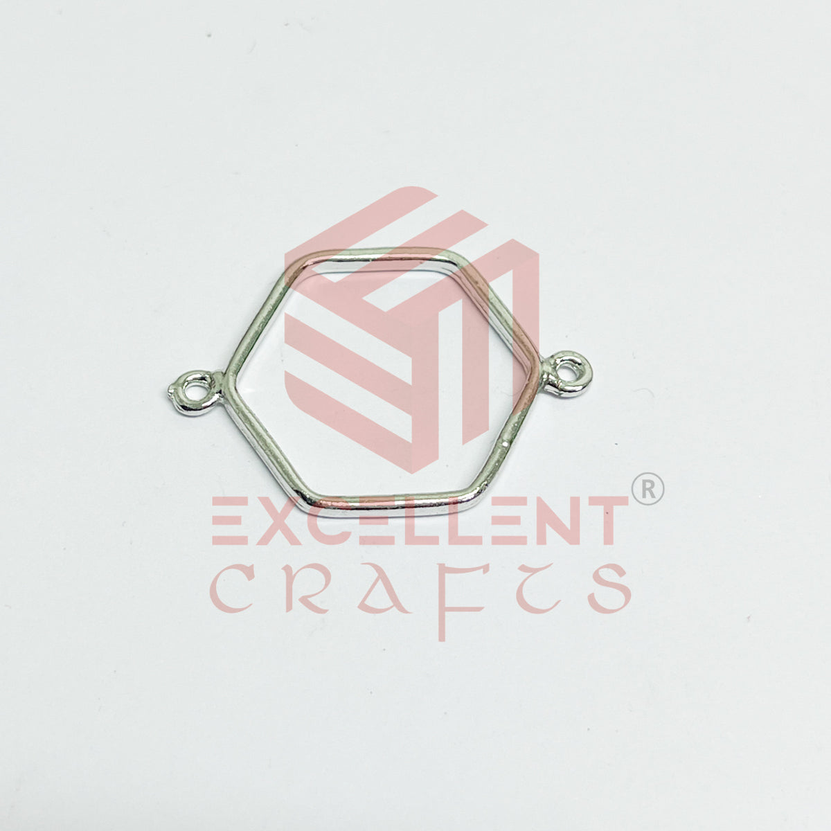 Thin connector medium Hexagon Pointed