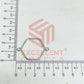 Thin connector medium Hexagon Pointed