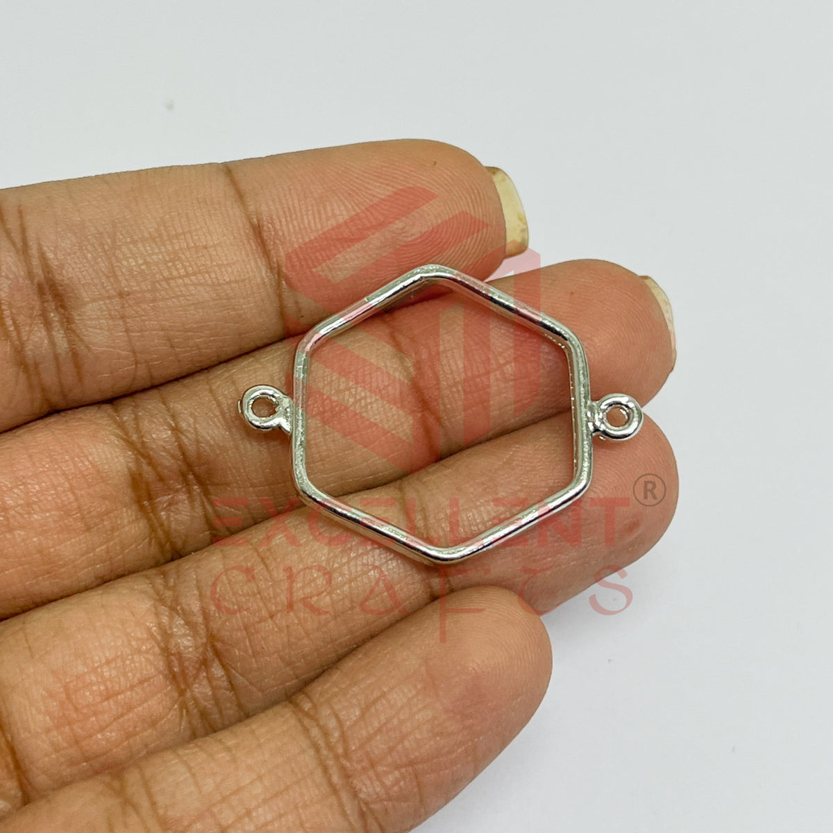 Thin connector medium Hexagon Wide