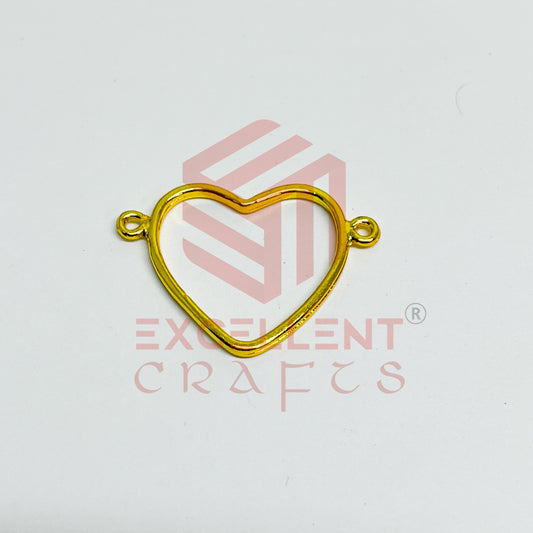 Thin connector medium Heart wide