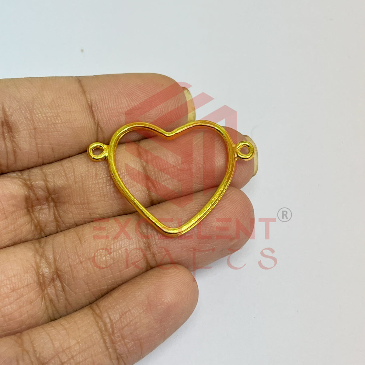 Thin connector medium Heart wide