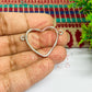 Thin connector medium Heart wide