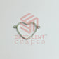 Thin connector medium Heart wide