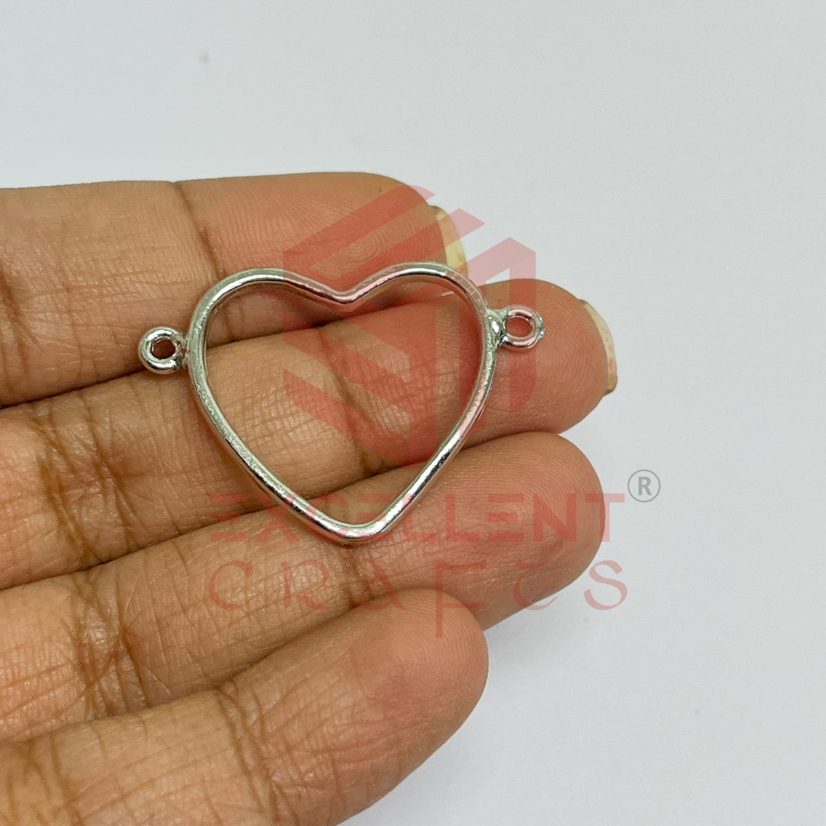 Thin connector medium Heart wide