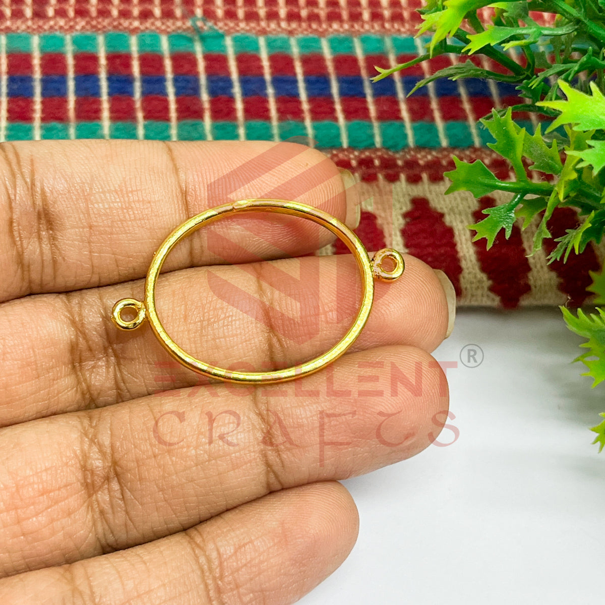 Thin connector medium Oval