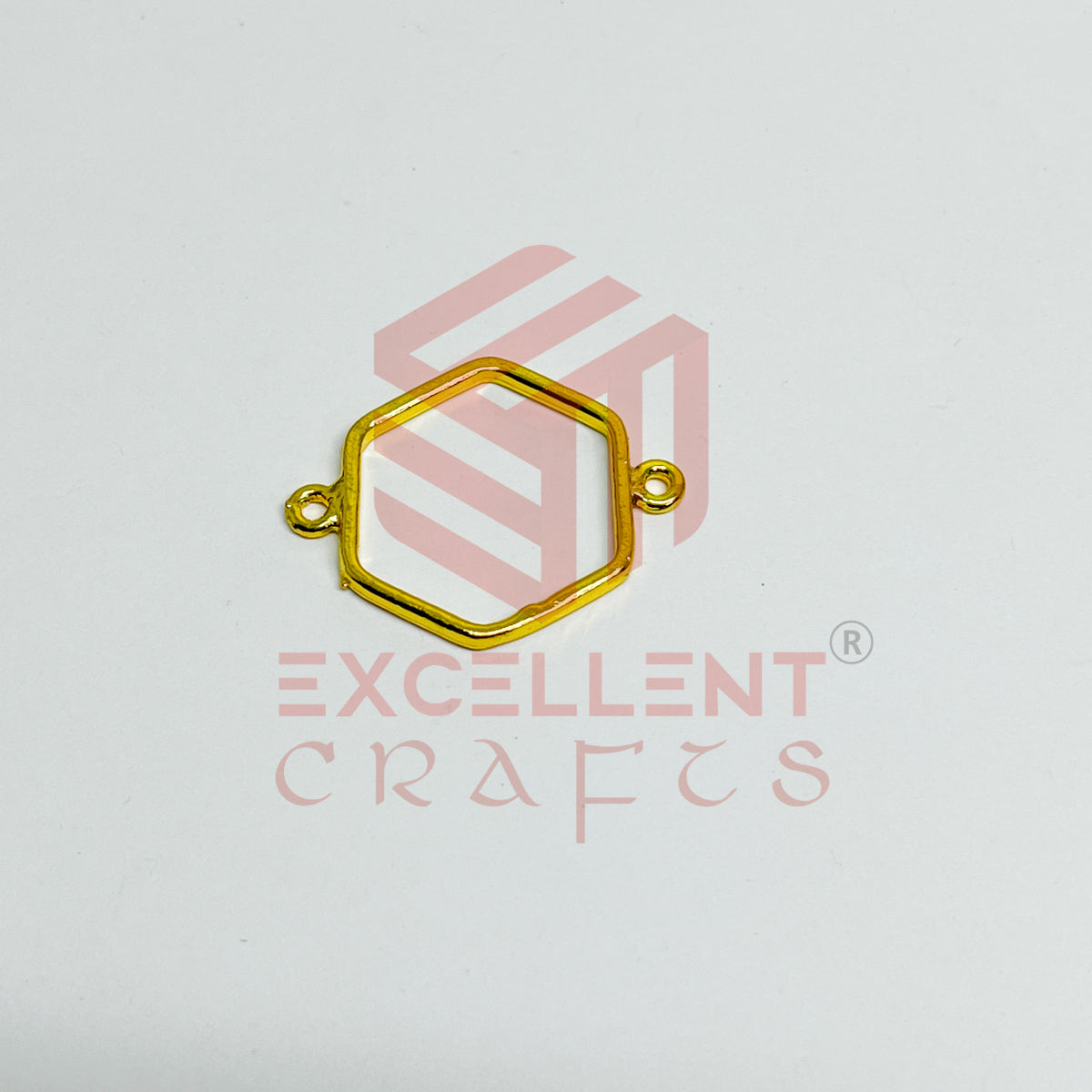 Thin connector Small Hexagon Wide