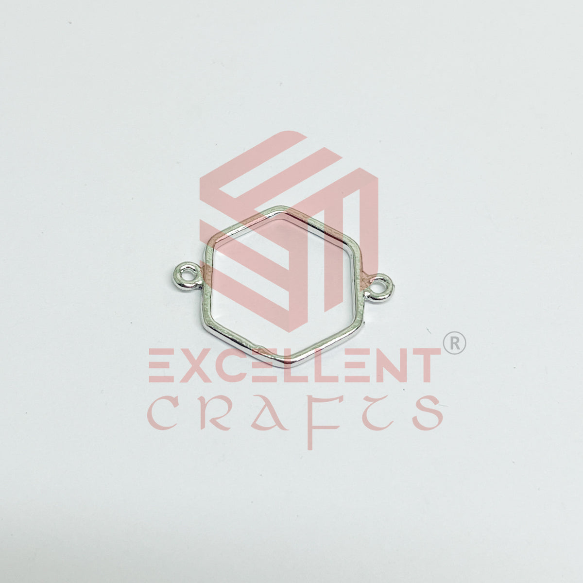 Thin connector Small Hexagon Wide