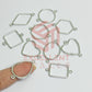 Thin connector Small Mixed Design