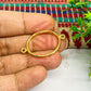 Thin connector Small Oval