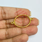 Thin connector Small Oval