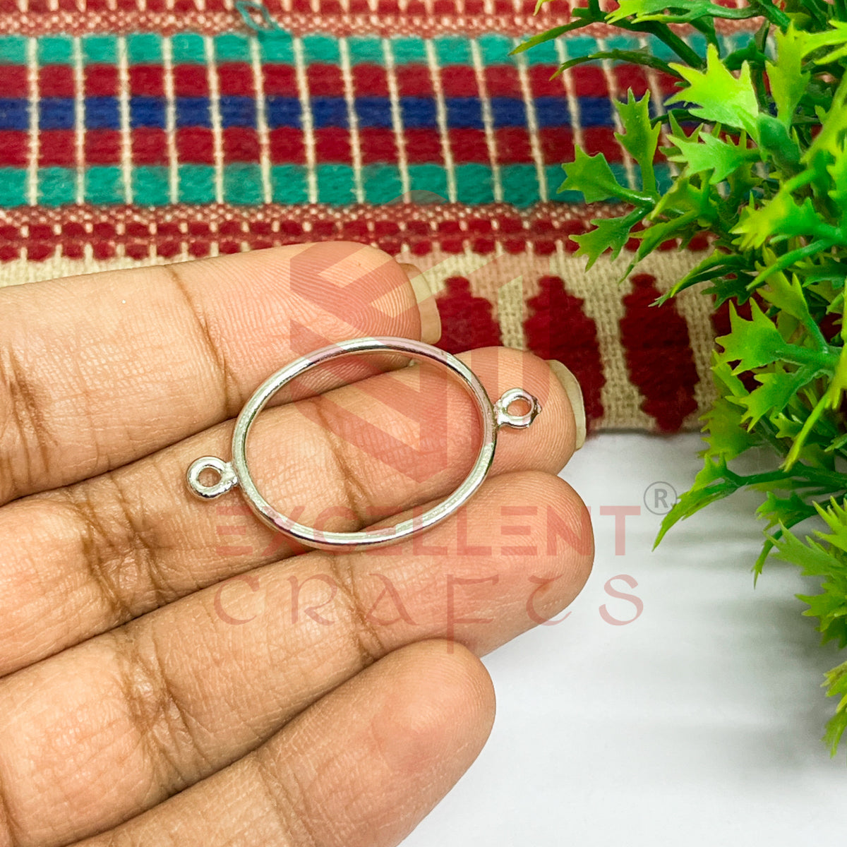 Thin connector Small Oval