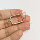 Thin connector Small Rectangle