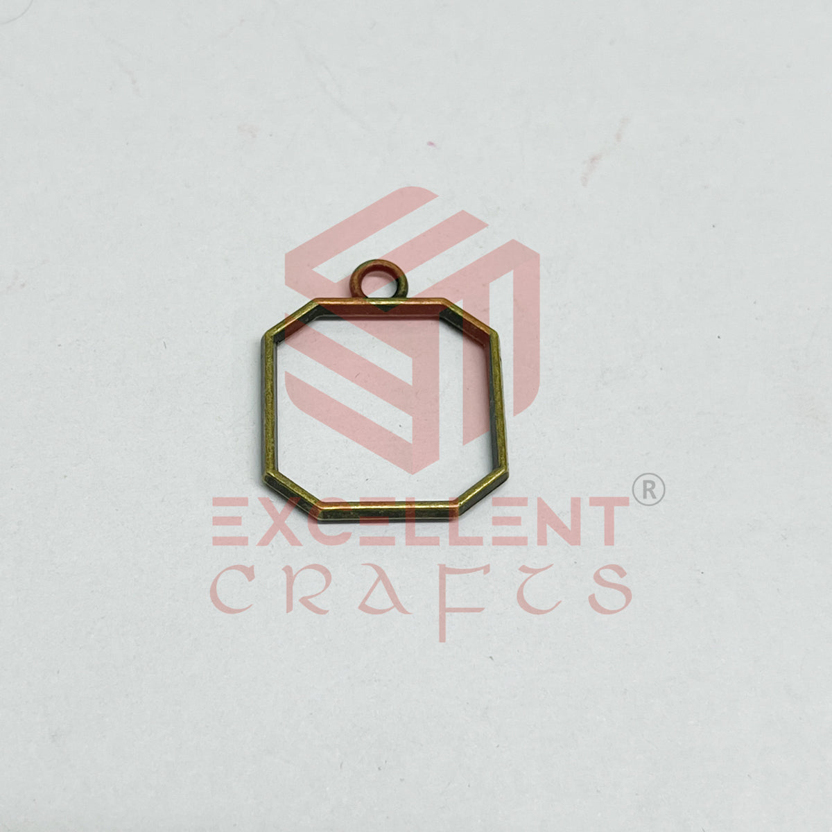 Mini Cut Square Pendant Bezel