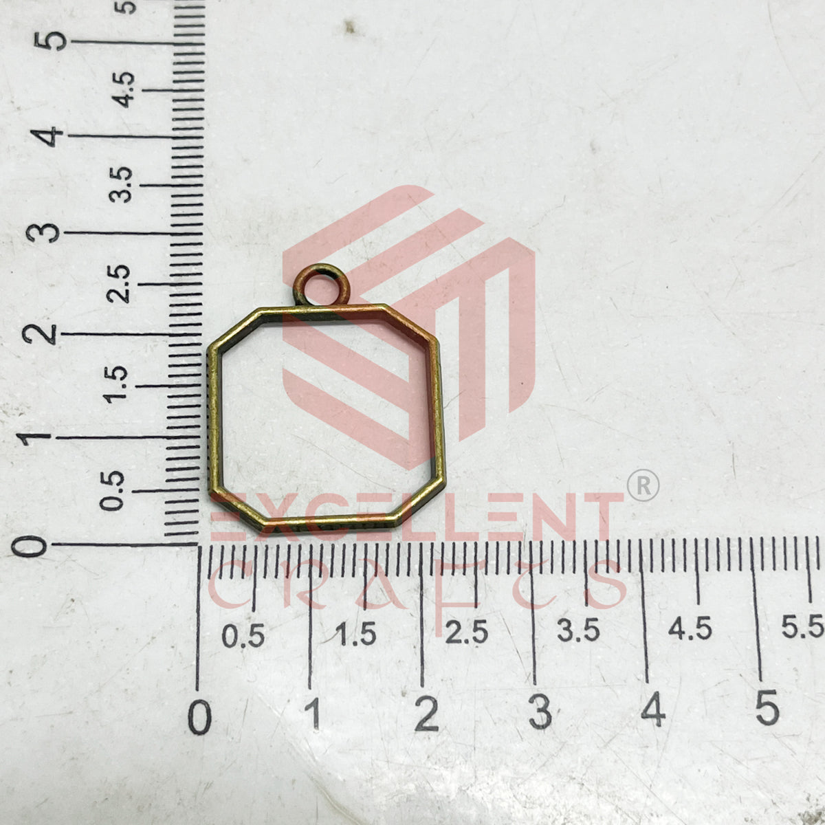Mini Cut Square Pendant Bezel