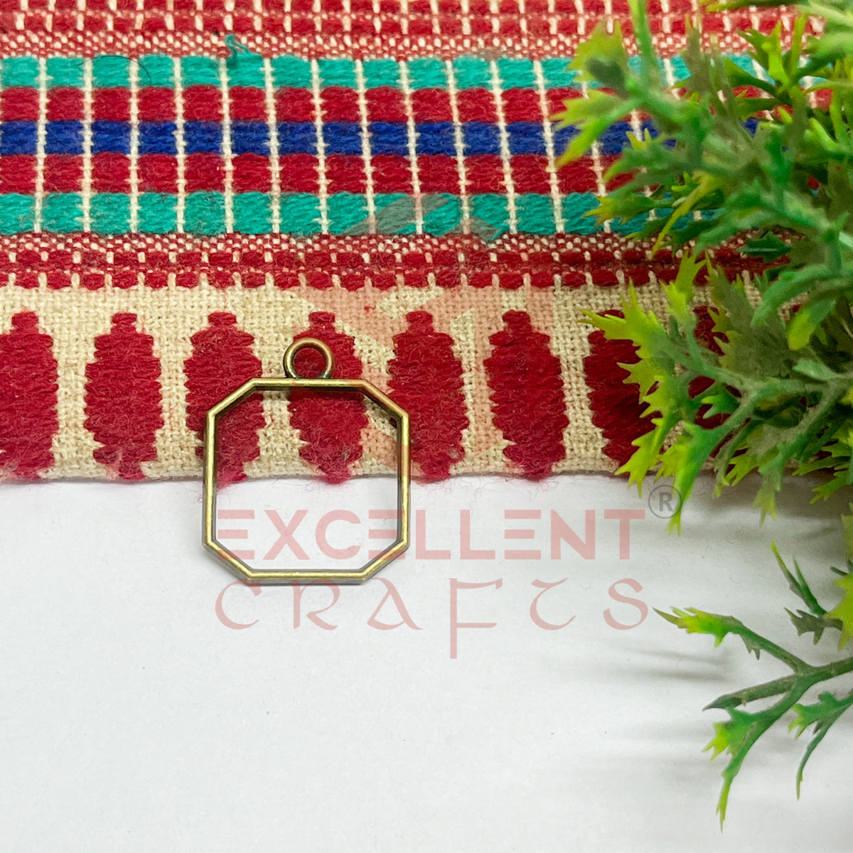 Mini Cut Square Pendant Bezel