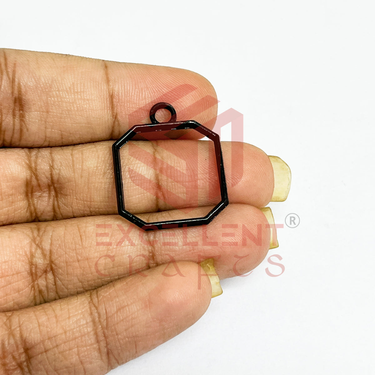 Mini Cut Square Pendant Bezel
