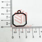 Mini Cut Square Pendant Bezel