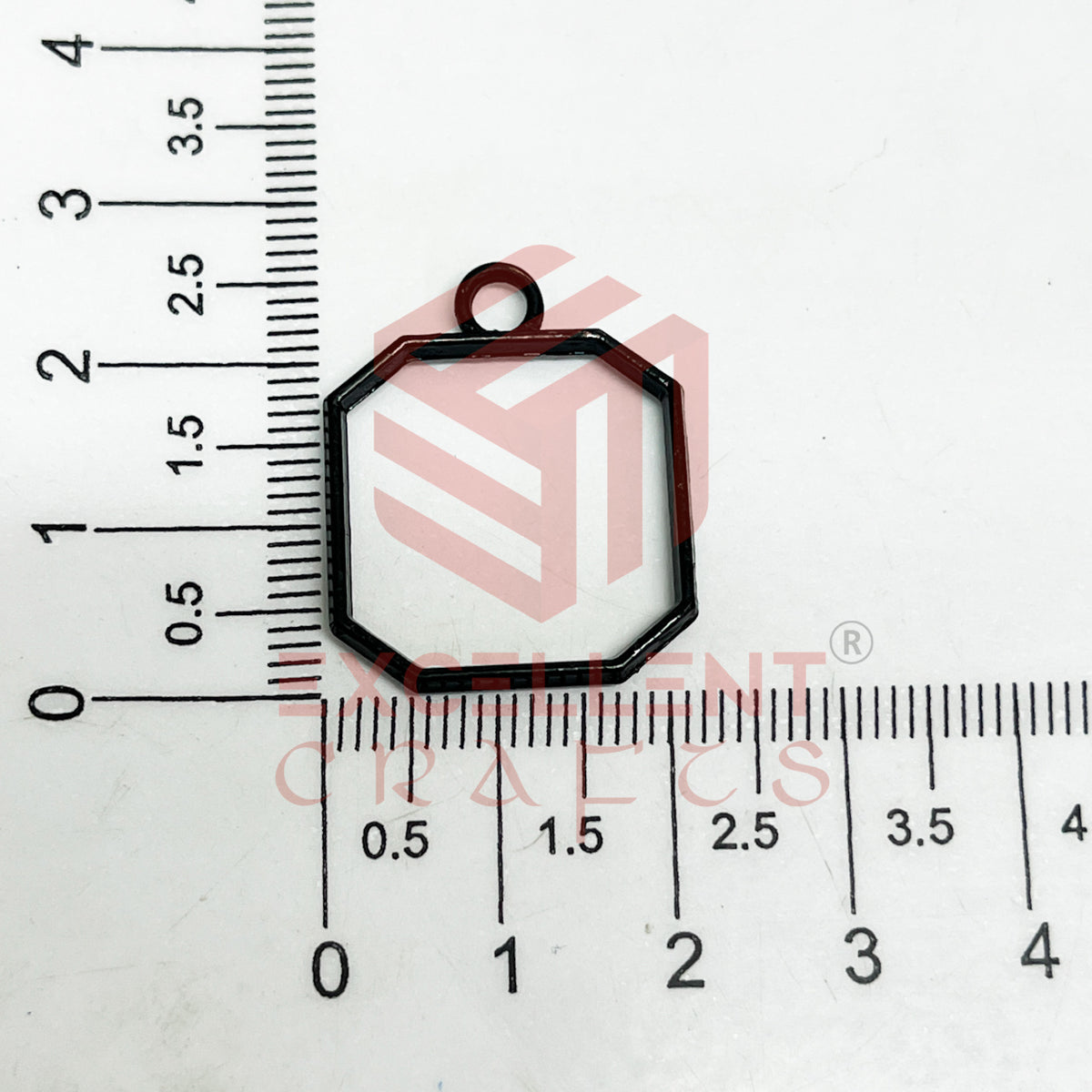 Mini Cut Square Pendant Bezel