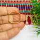 Mini Cut Square Pendant Bezel