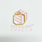 Mini Cut Square Pendant Bezel