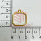 Mini Cut Square Pendant Bezel