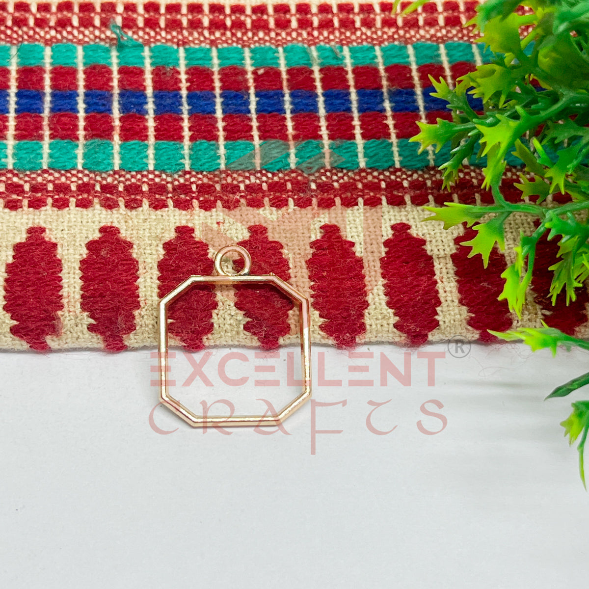 Mini Cut Square Pendant Bezel