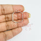 Mini Cut Square Pendant Bezel