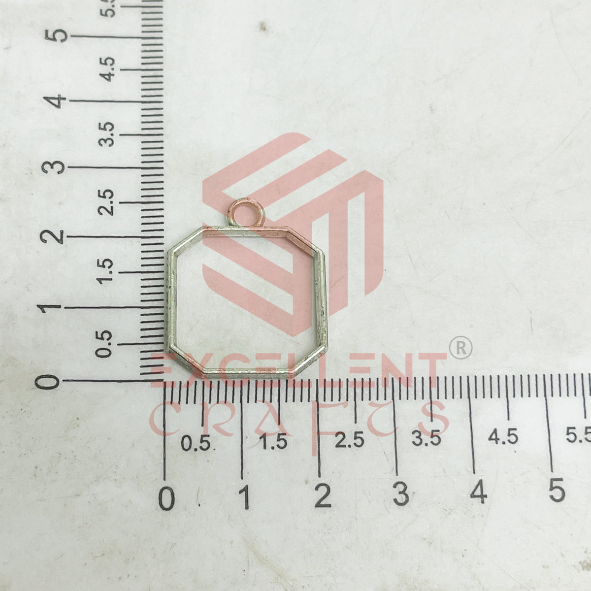 Mini Cut Square Pendant Bezel