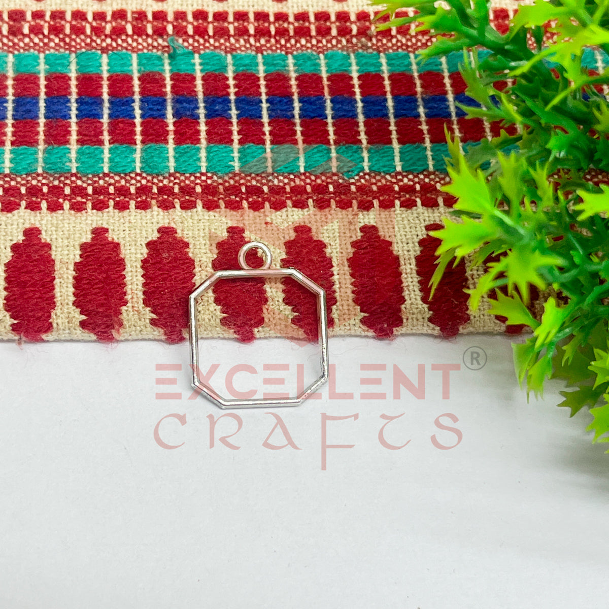 Mini Cut Square Pendant Bezel