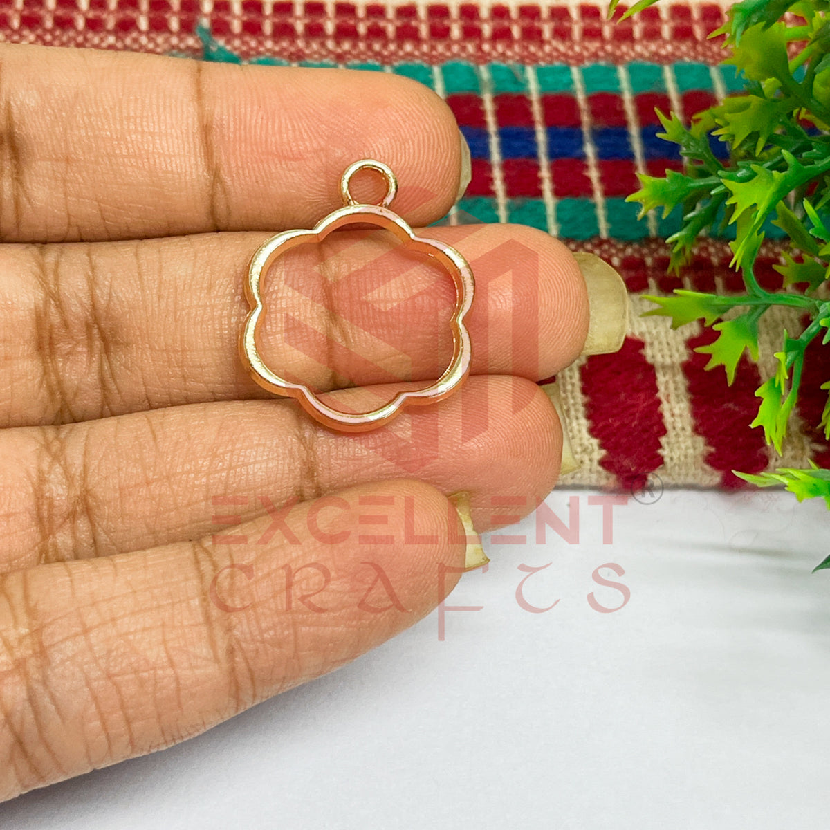 Mini Flower Pendant Bezel
