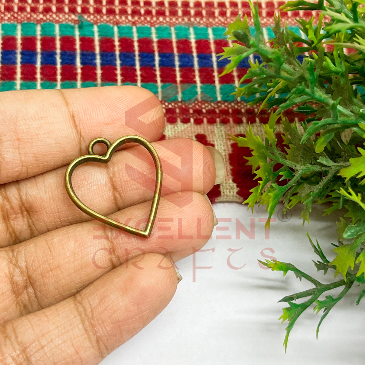 Mini Heart Pendant Bezel