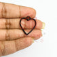 Mini Heart Pendant Bezel