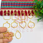 Mini mix Pendant Bezel set