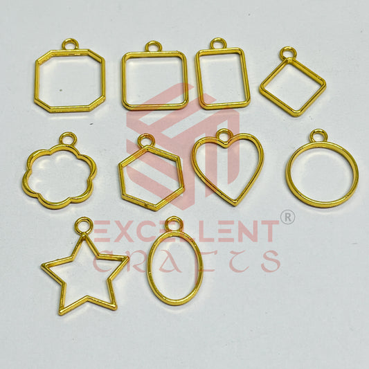 Mini mix Pendant Bezel set