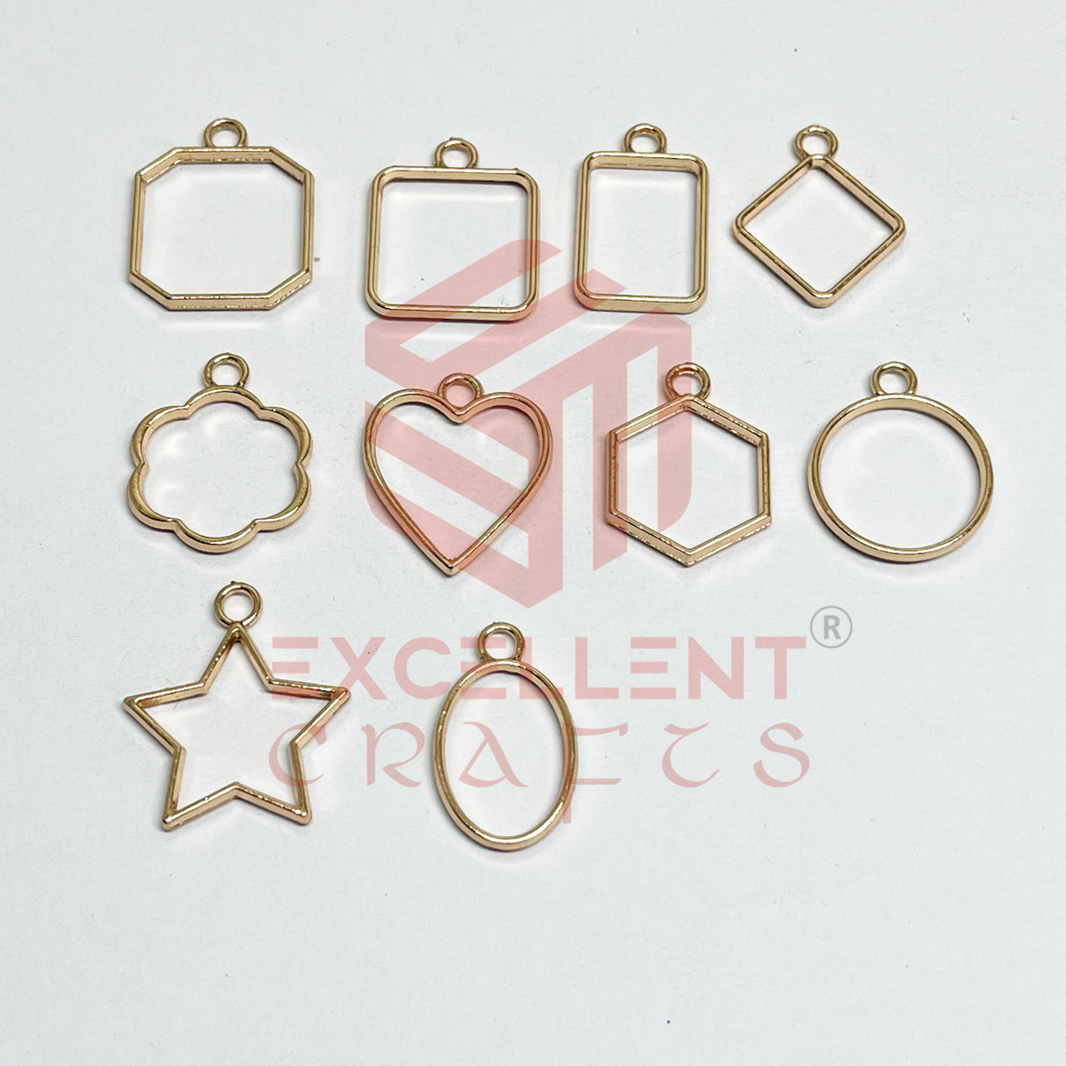 Mini mix Pendant Bezel set