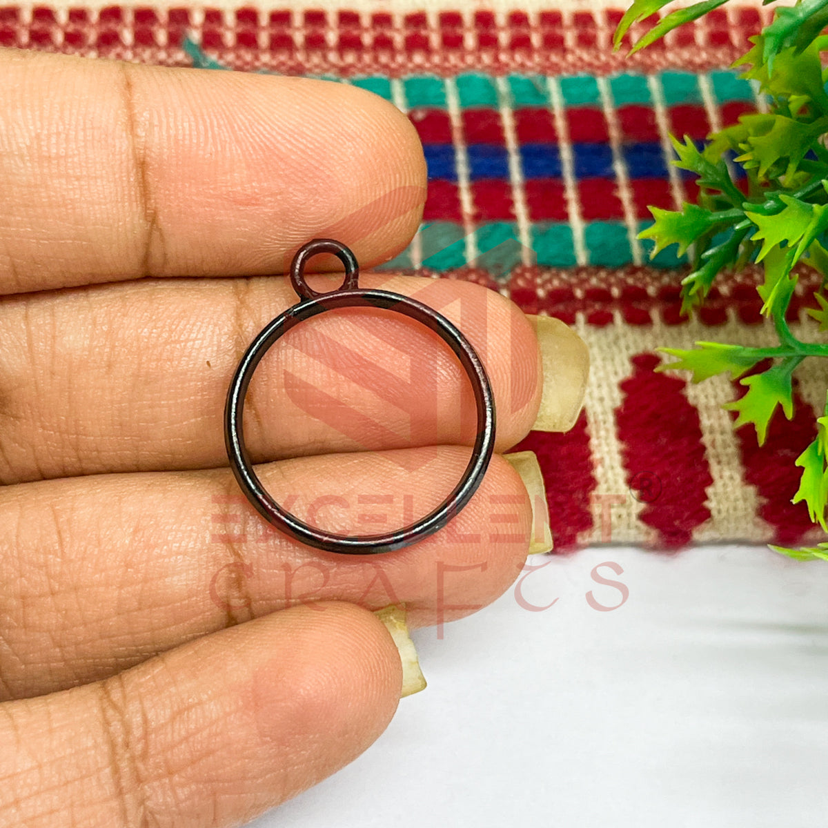 Mini Round Pendant Bezel