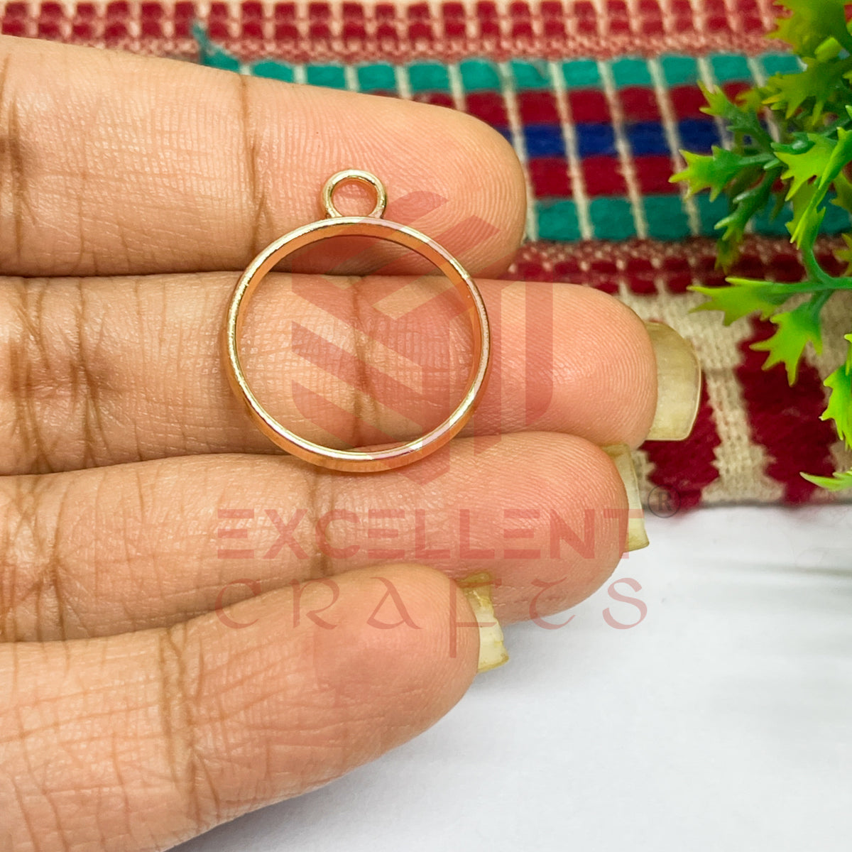 Mini Round Pendant Bezel