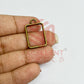 Mini Rectangle Pendant Bezel
