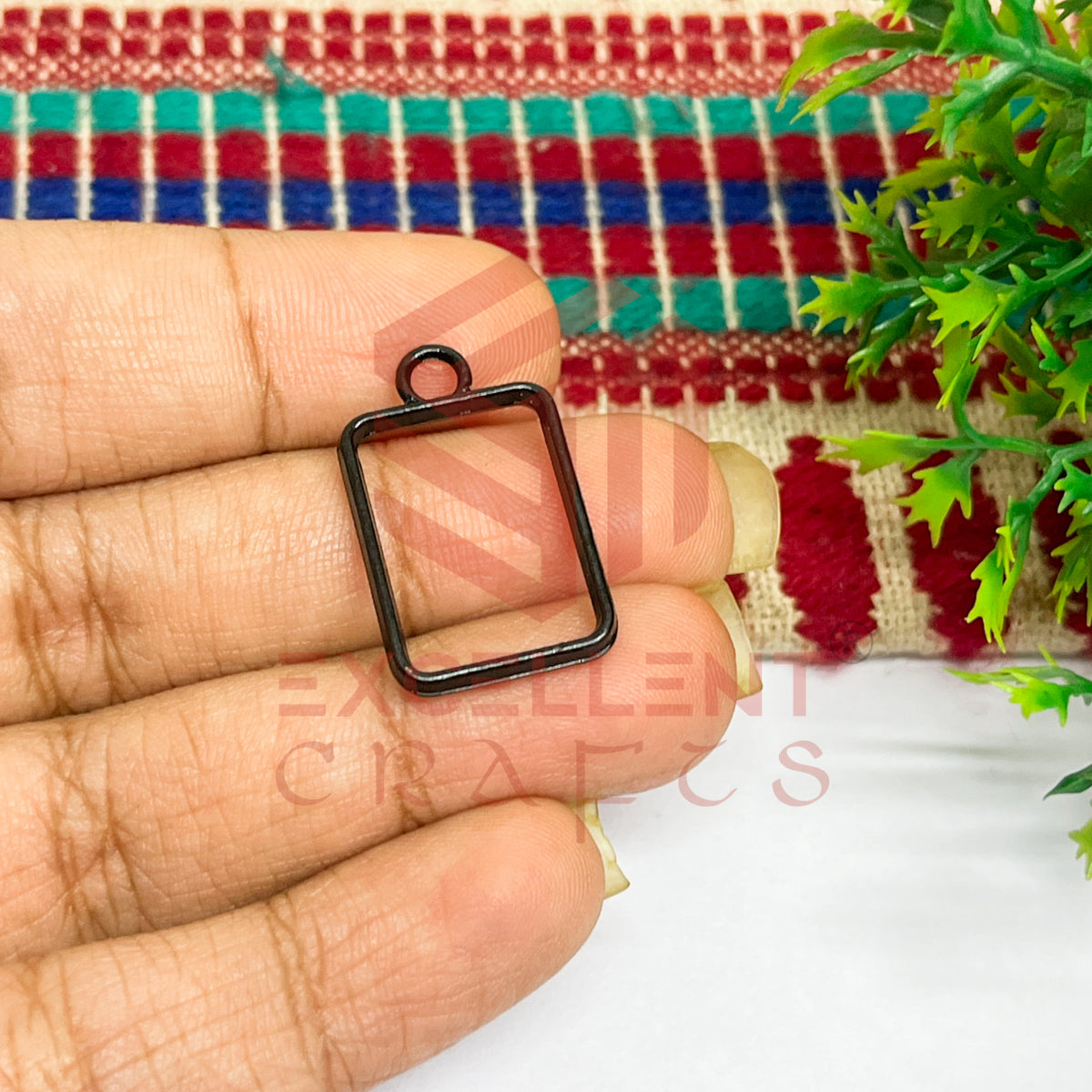 Mini Rectangle Pendant Bezel
