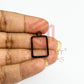 Mini Rectangle Pendant Bezel