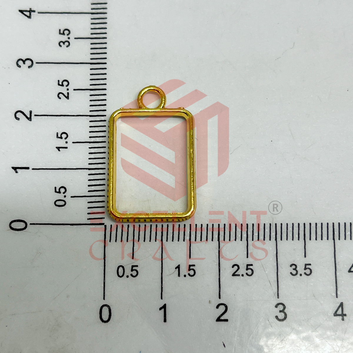 Mini Rectangle Pendant Bezel