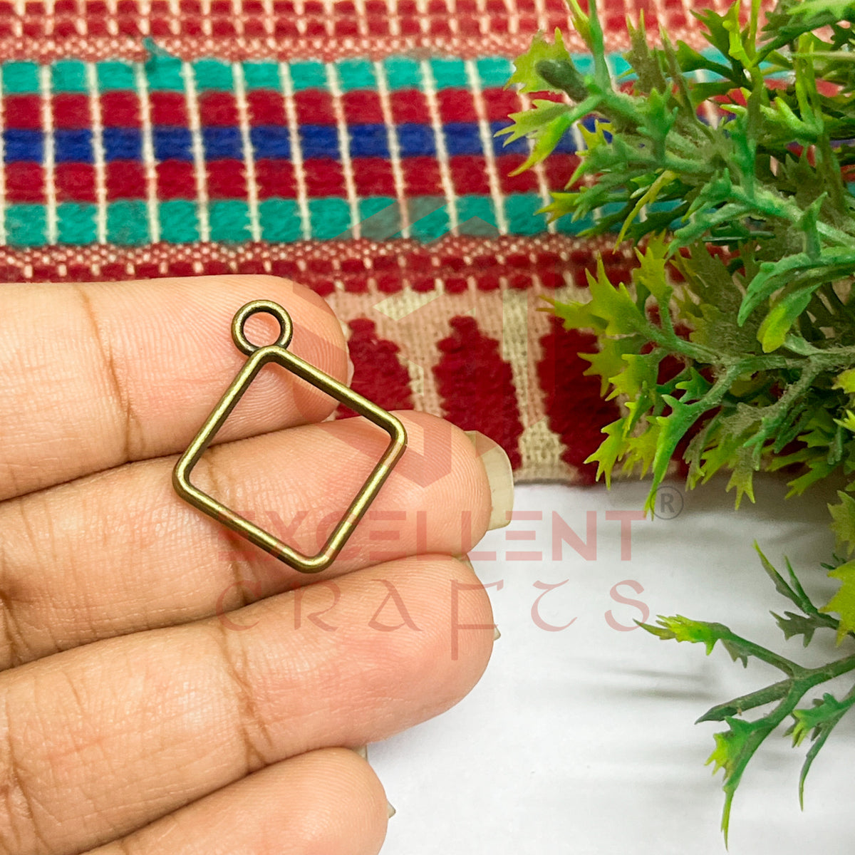 Mini Rhombus Pendant Bezel