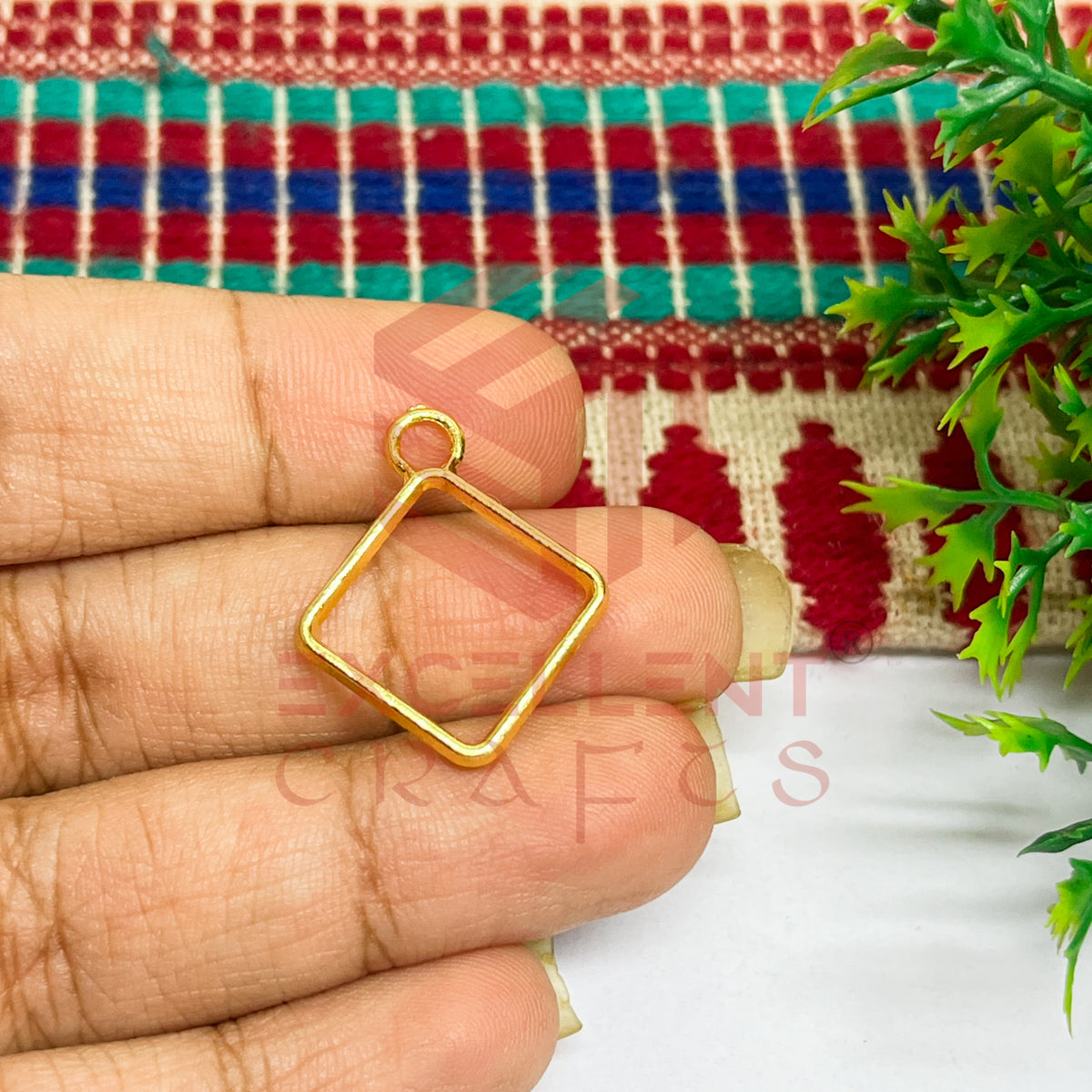 Mini Rhombus Pendant Bezel