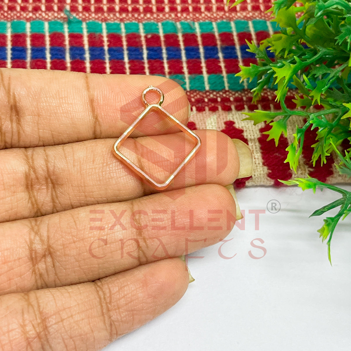 Mini Rhombus Pendant Bezel