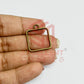 Mini Square Pendant Bezel