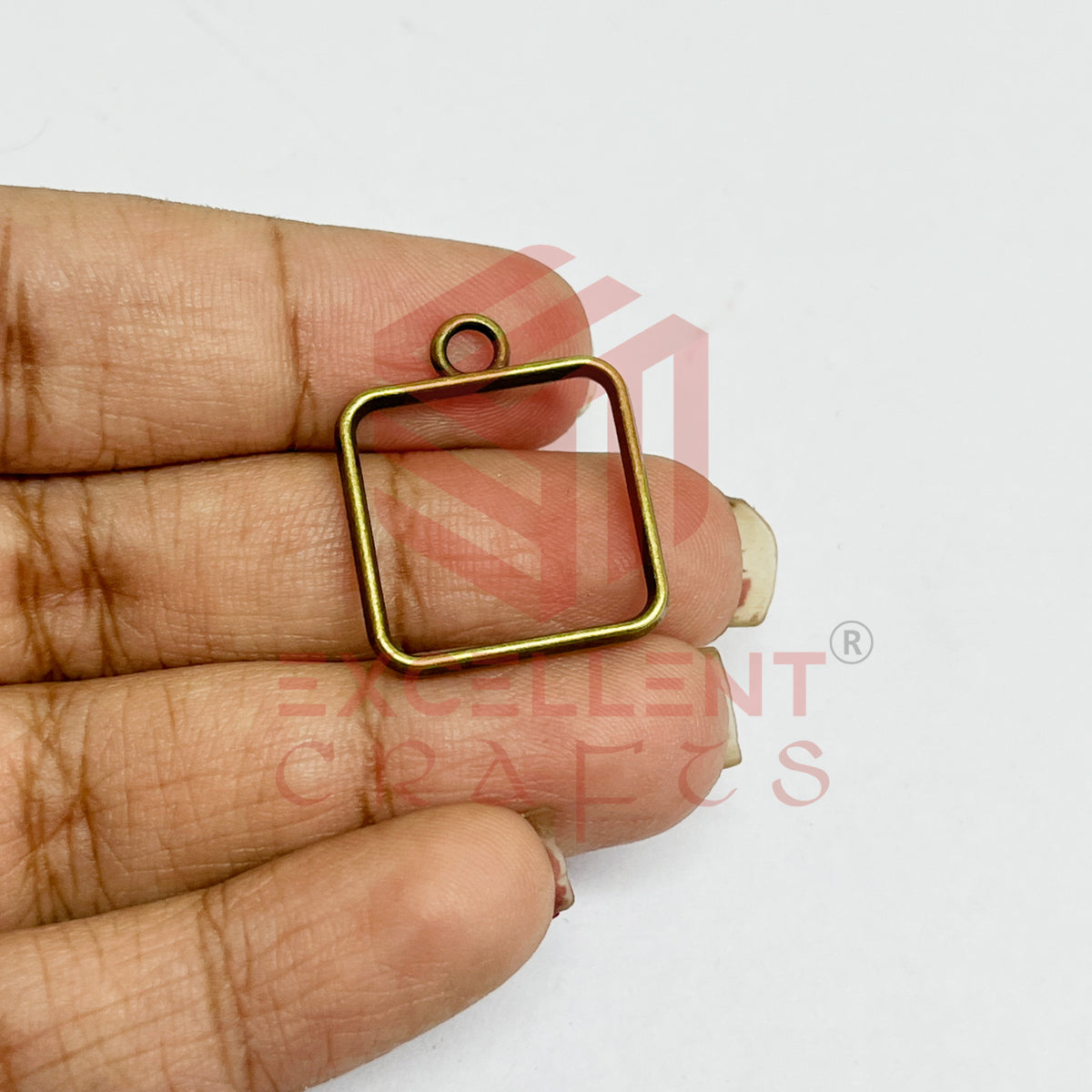 Mini Square Pendant Bezel