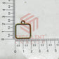 Mini Square Pendant Bezel