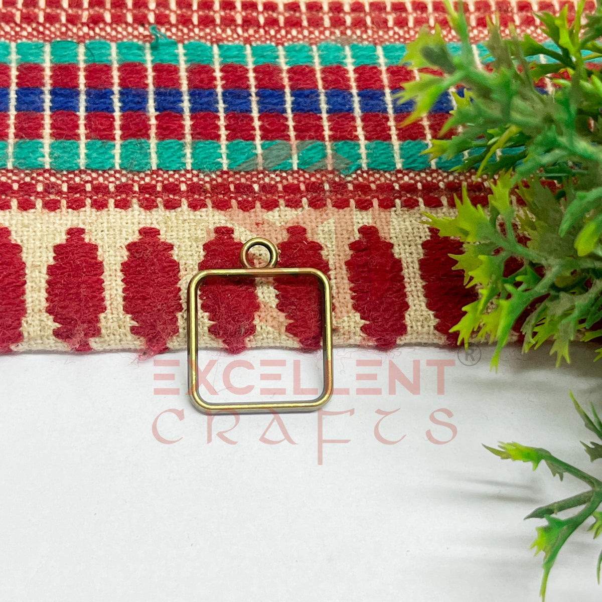 Mini Square Pendant Bezel